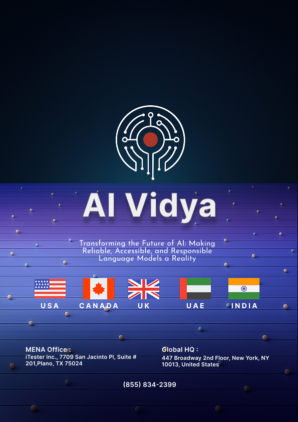 Ai Vidhya brochure back cover